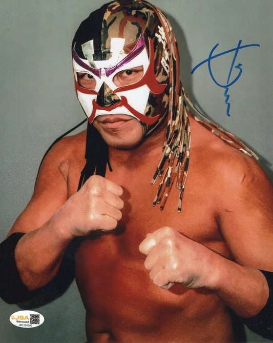 The Great Sasuke (8x10) AEW photo signed auto autographed NJPW JSA COA