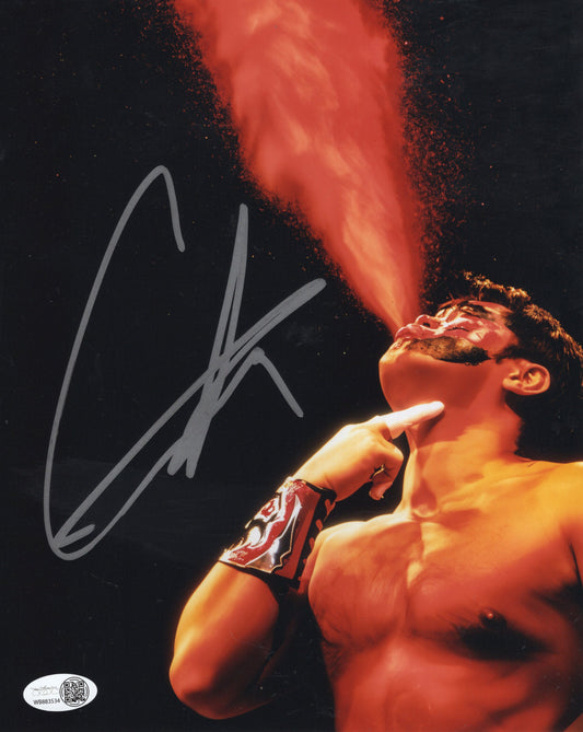 The Great Muta (8x10) AEW photo signed auto autographed NJPW JSA COA