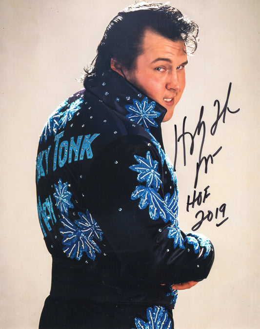 Honky Tonk Man (8x10 photo) JSA COA WWF autographed inscription