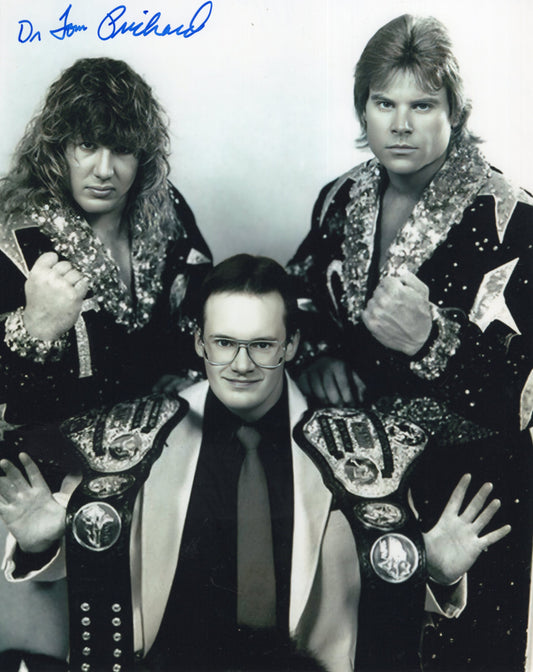 Dr. Tom Pritchard 8x10 WWF WWE signed autographed photo