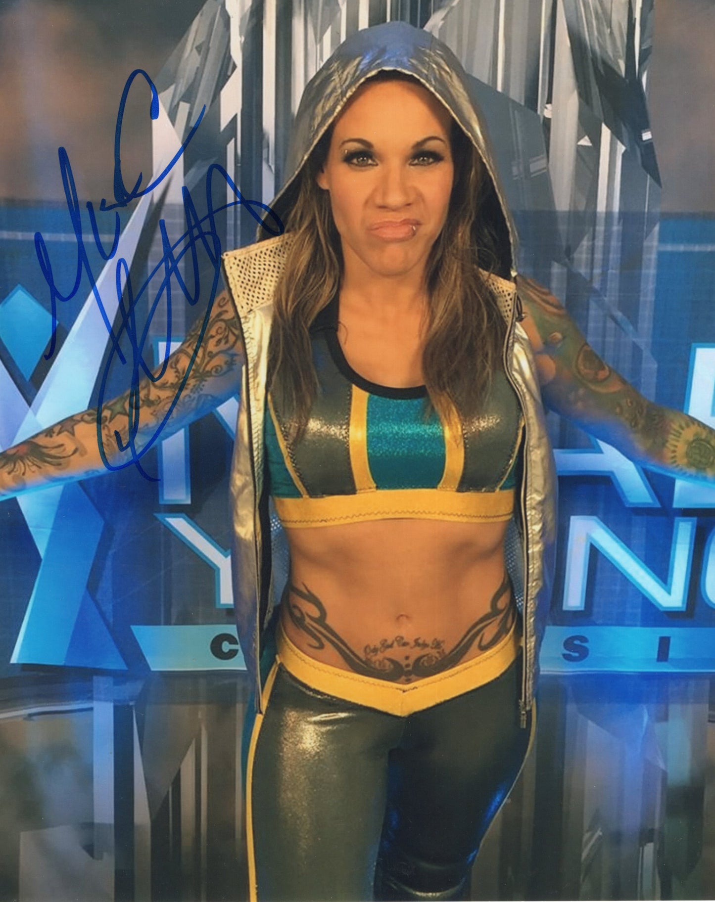Mercedes Martinez signed (8x10) photo AEW ROH TNA auto autographed