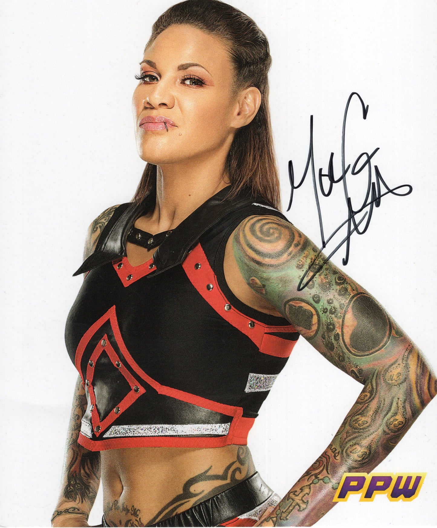 Mercedes Martinez signed (8x10) photo AEW ROH TNA auto autographed