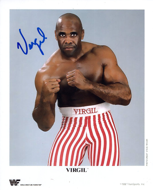 Virgil 8x10 photo signed auto autographed WWF WWE WCW Vincent