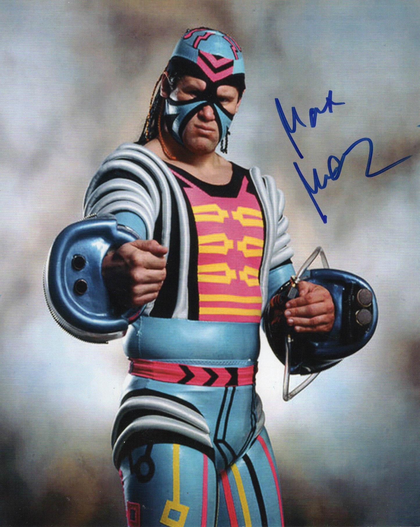Max Moon (8x10)  WWF photo signed auto autographed