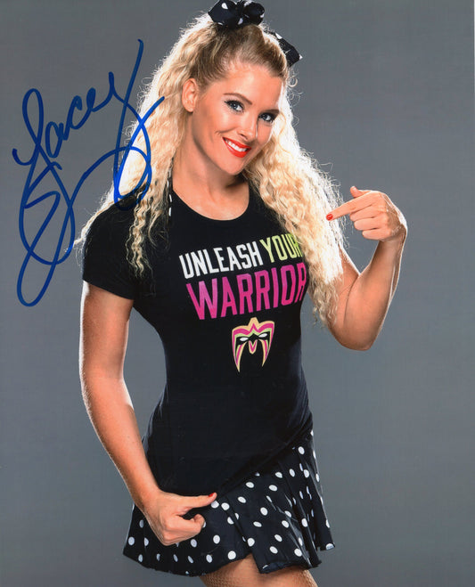 Lacey Evans (8x10)  WWF photo signed auto autographed