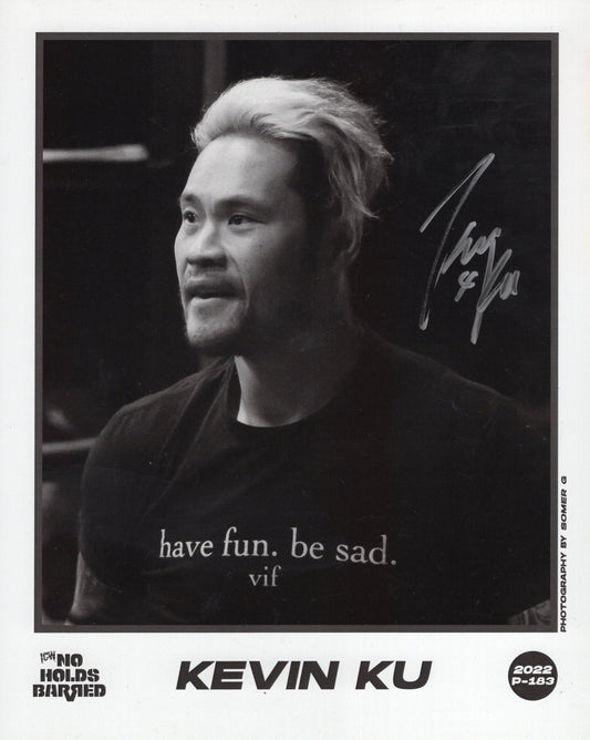 Kevin Ku BLP ICW NHB (8x10)photo signed auto autographed