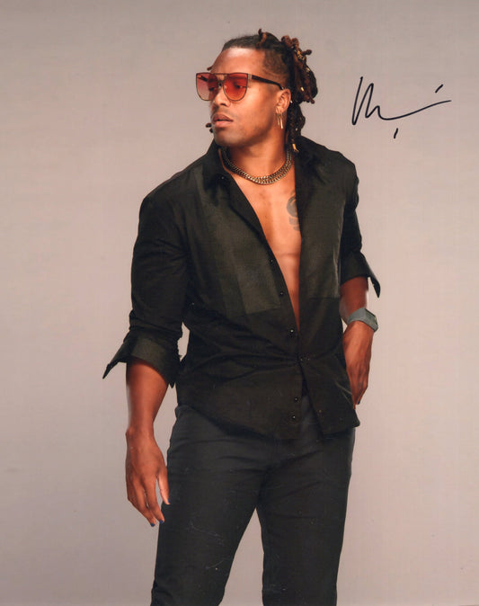 Mace AEW WWE NXT signed (8x10) photo auto autographed