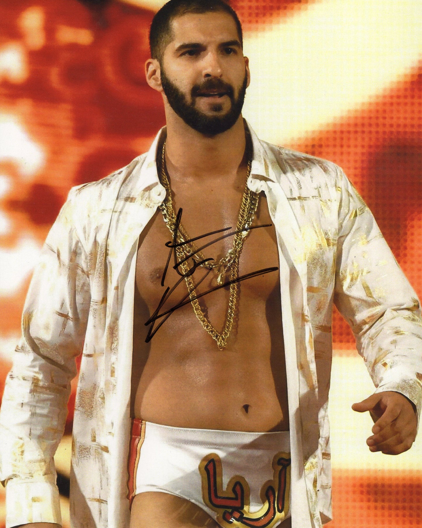 Ariya Daivari 8x10 photo signed auto autographed AEW TNA WWE
