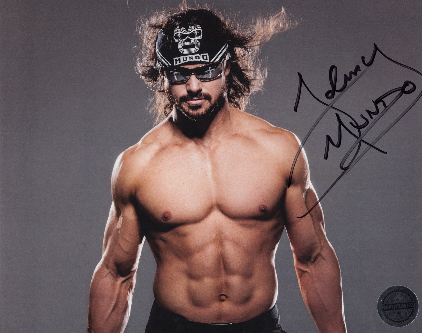 Johnny Mundo John Morrison 8x10 photo signed auto autographed AEW WWE NXT WCW