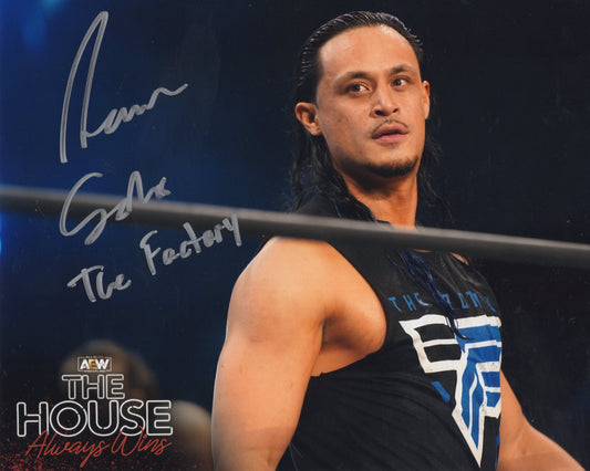 Aaron Solo 8x10 photo signed auto autographed AEW WWE NXT