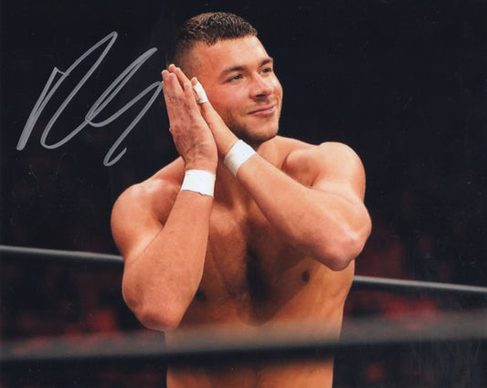 Daniel Garcia 8x10 photo signed auto autographed AEW