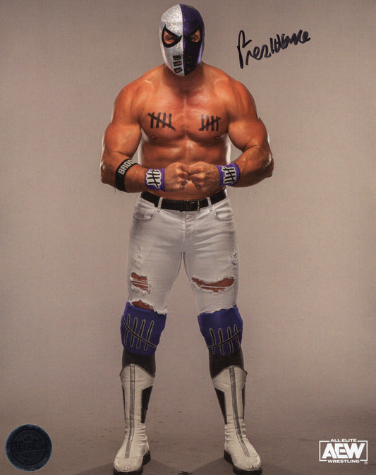 Presten Vance Preston 8x10 photo signed auto autographed AEW