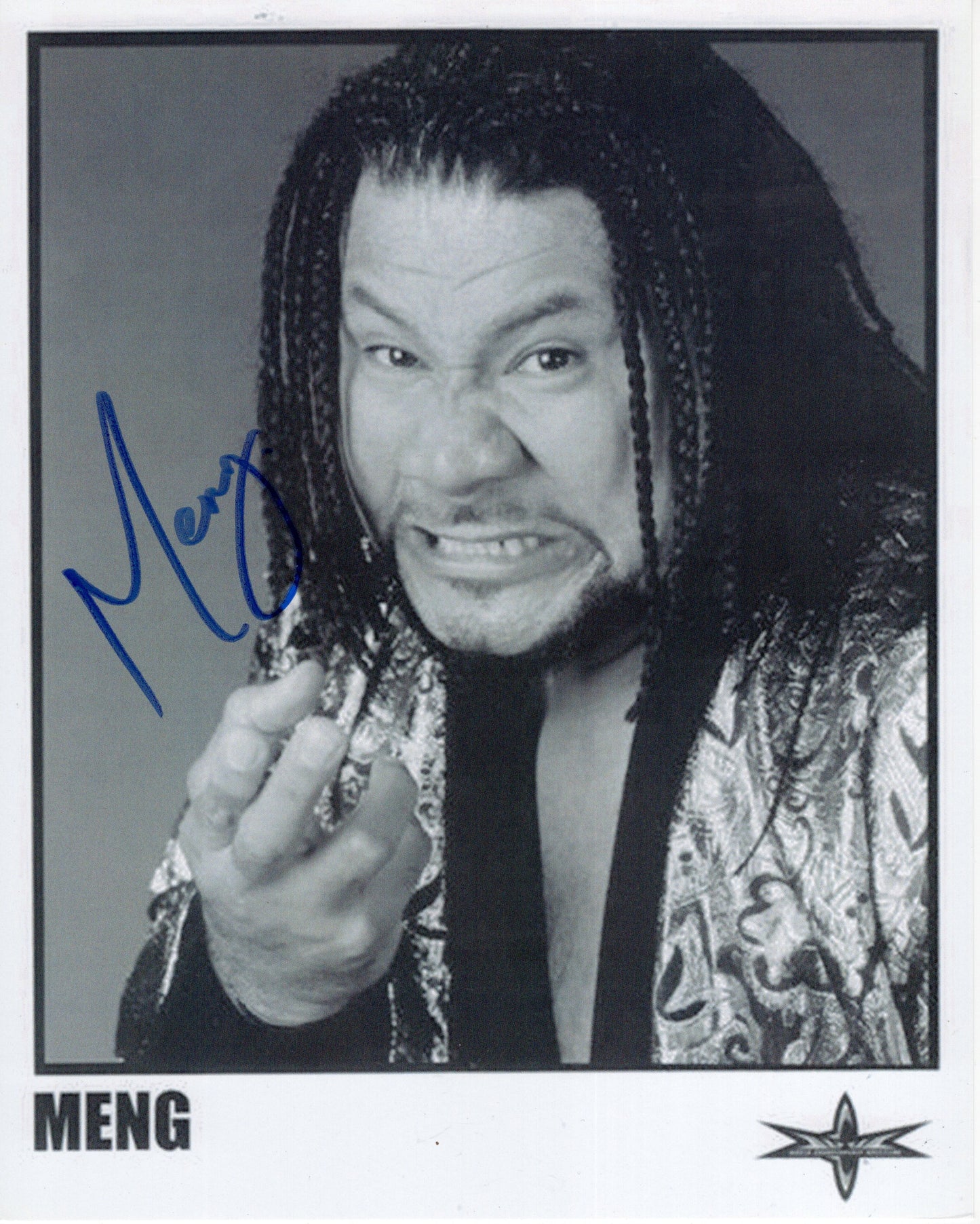 Meng Huku (8x10) WWF WCW photo signed auto autographed