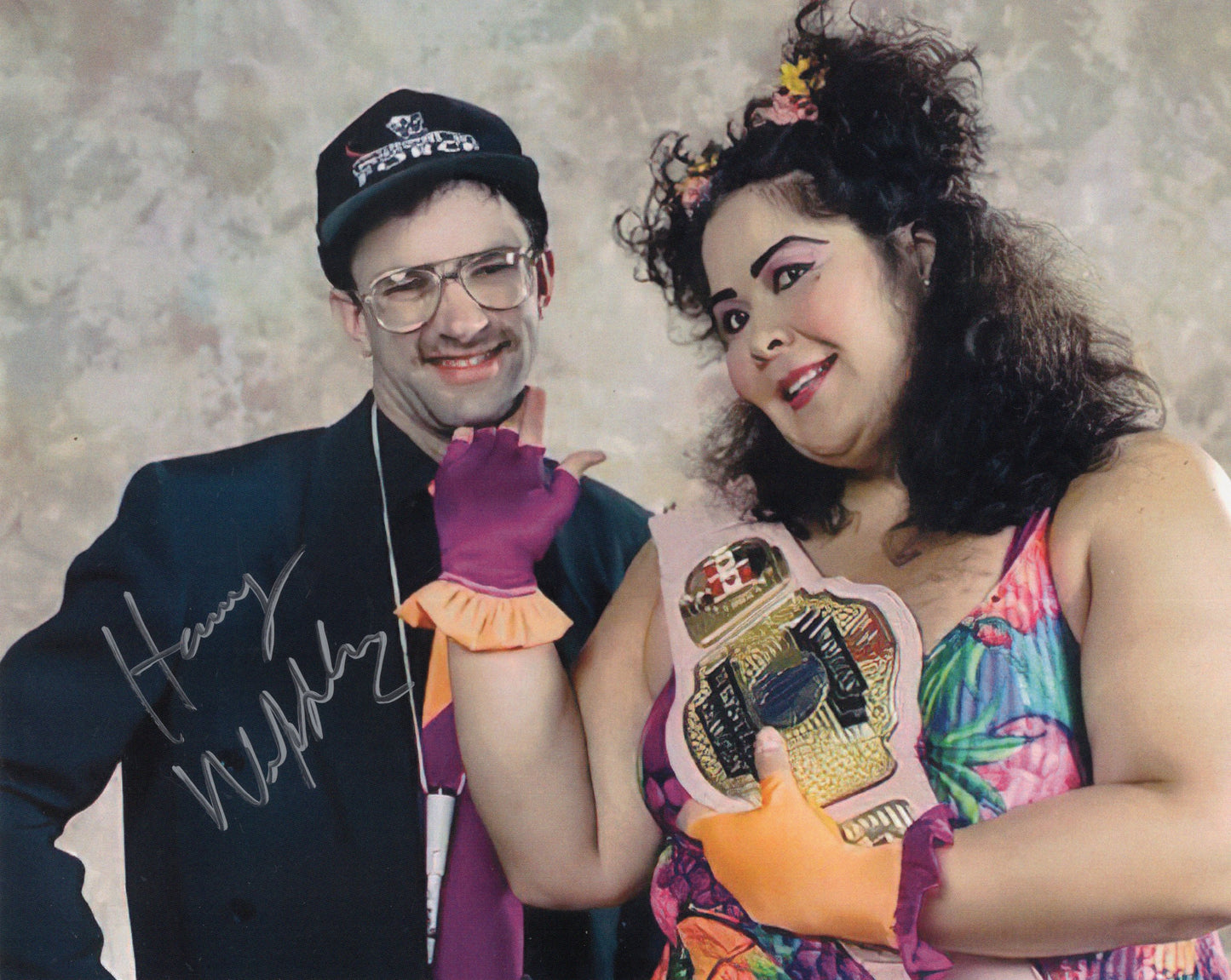 Harvey Whippleman 8x10 photo signed auto autographed WWF