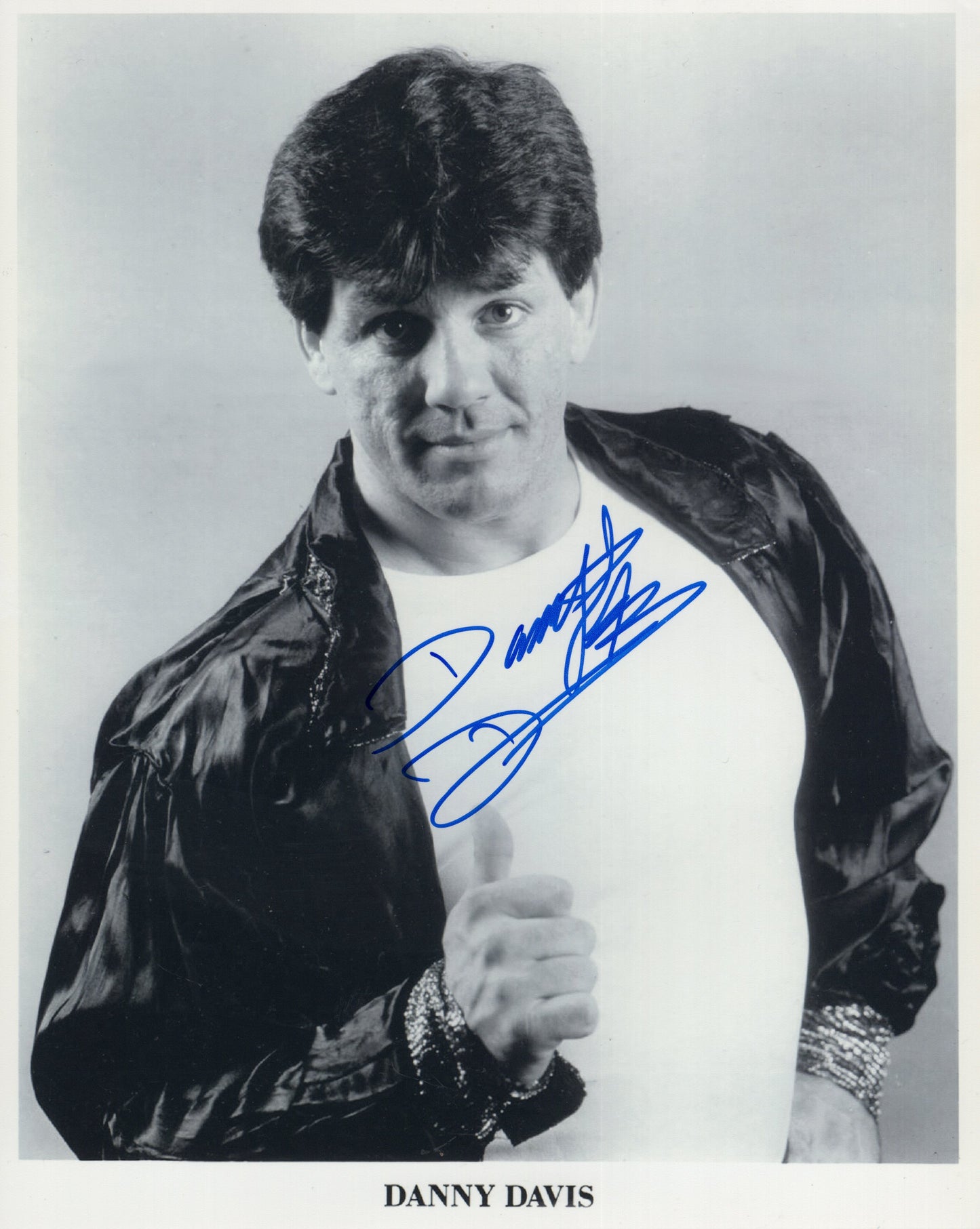Dangerous Danny Davis  8x10 photo signed auto autographed WWF