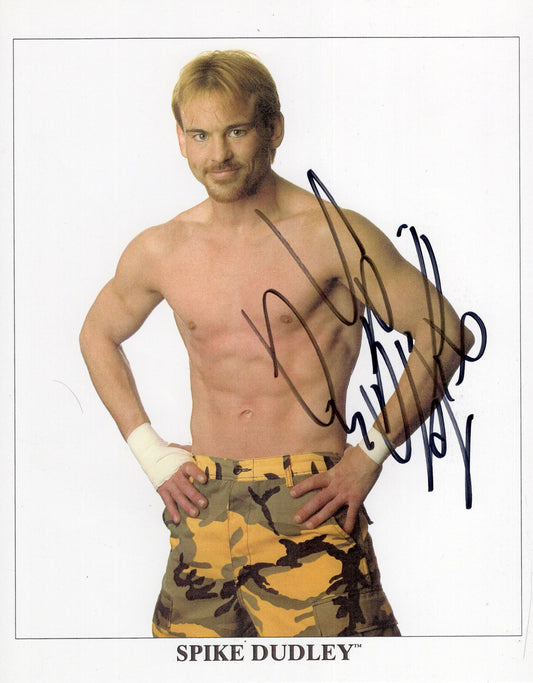 Spike Dudley 8x10 photo signed auto autographed TNA ECW WWE COA