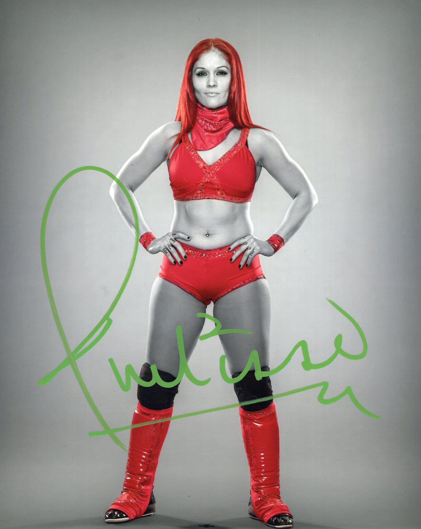 Ivelisse Vélez 8x10 photo signed auto autographed TNA AEW