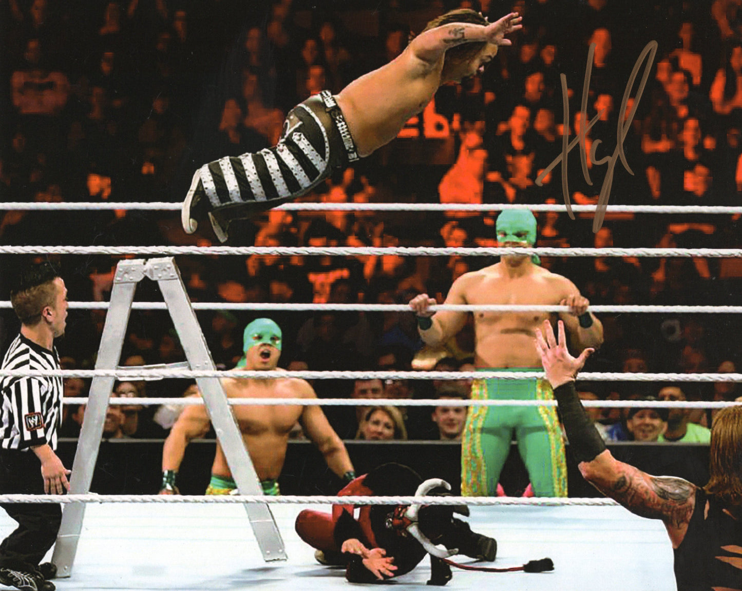 Hornswoggle Swoggle 8x10 photo signed auto autographed WWE WWF