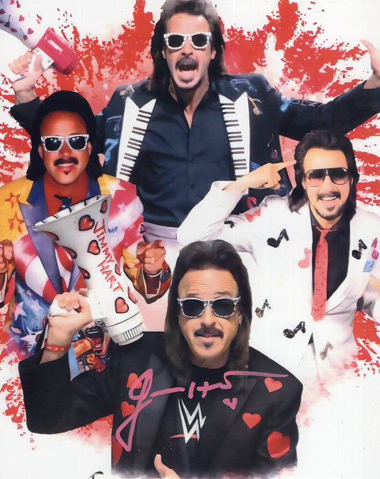 Jimmy Hart Foundation 8x10 photo signed auto autographed WWF WCW