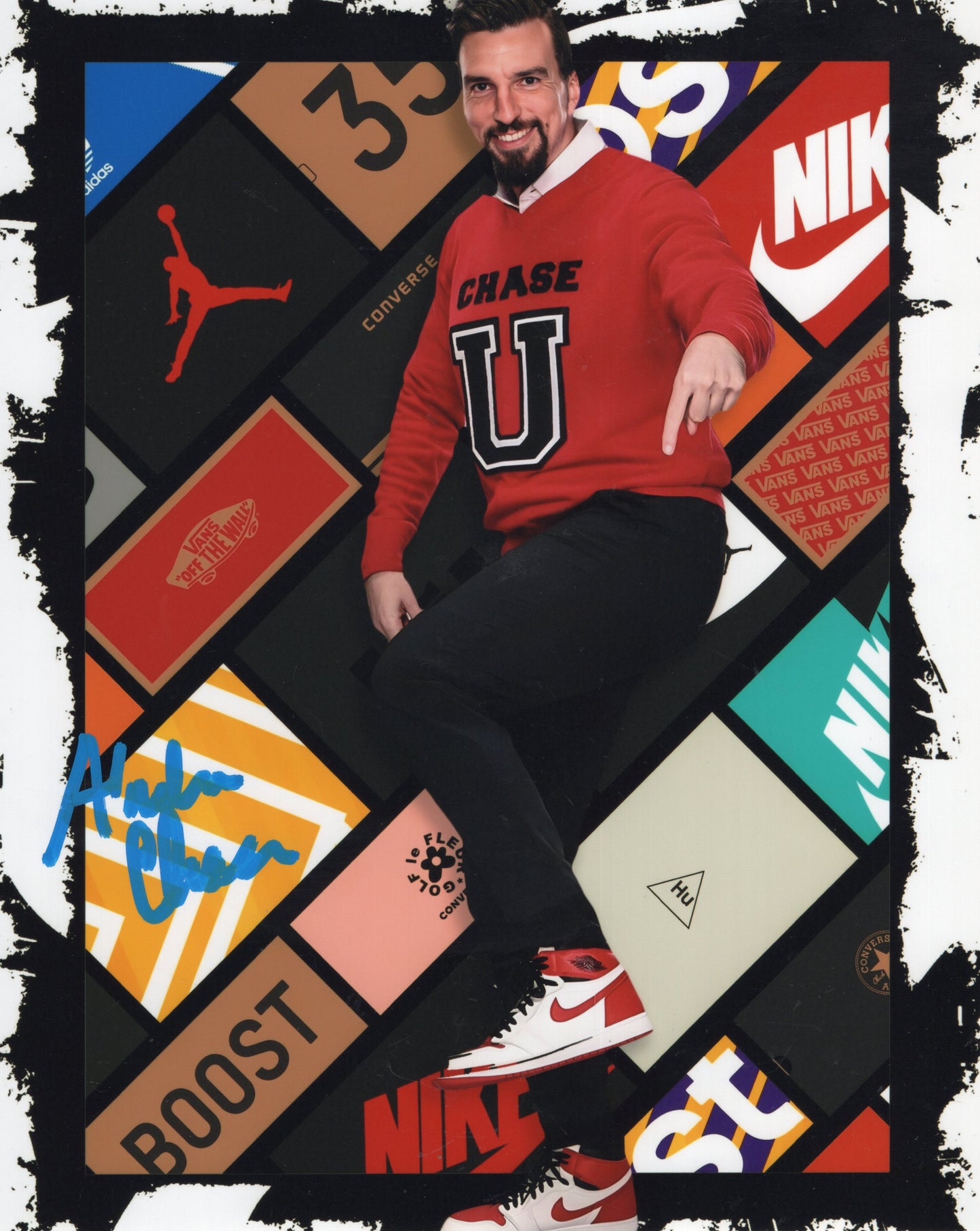 Andre Chase 8x10 photo signed auto autographed WWE NXT