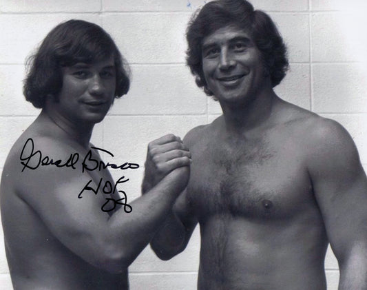 Gerald Brisco WWF  (8x10) photo signed auto autographed