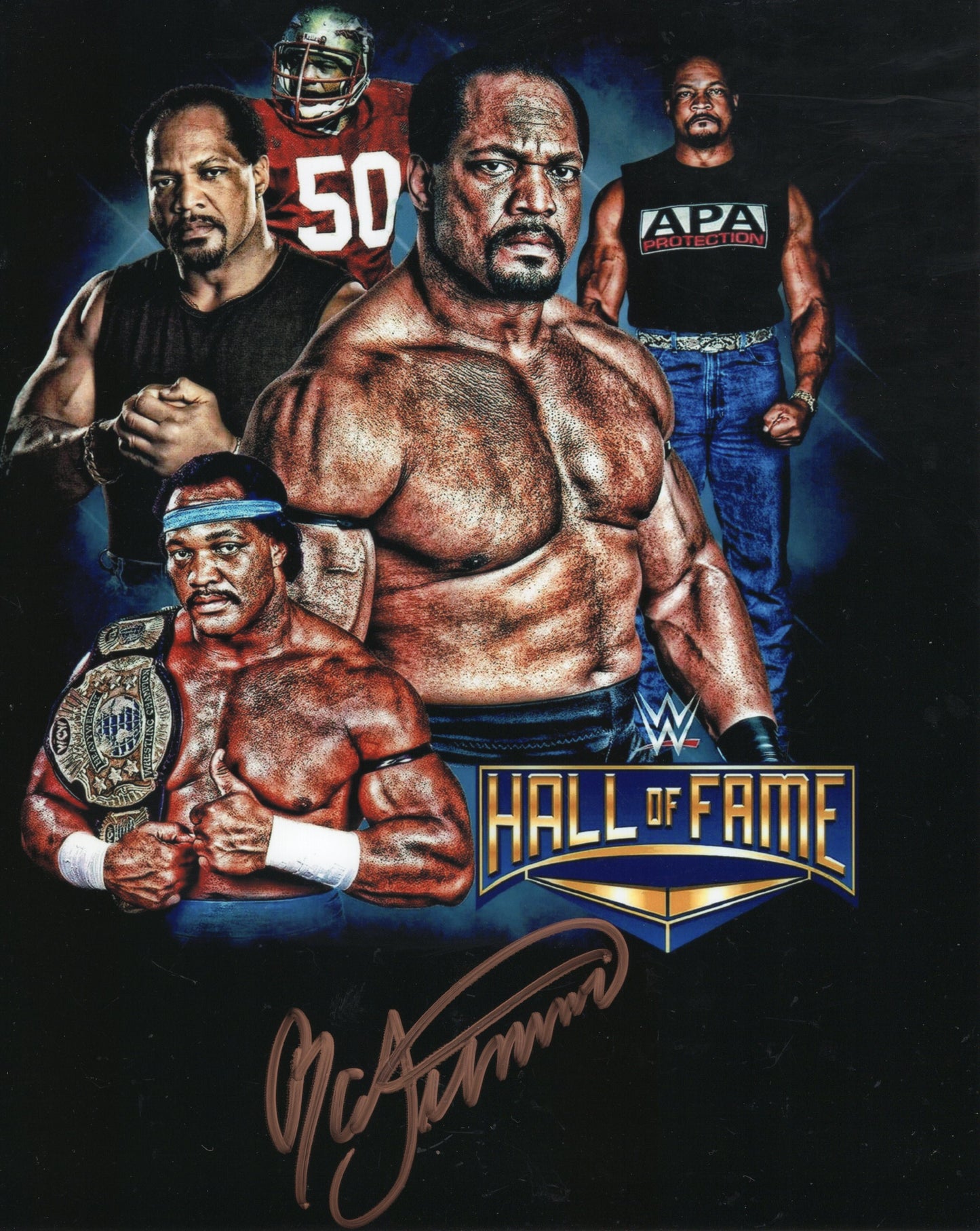 Ron Simmons 8x10 photo signed auto autographed