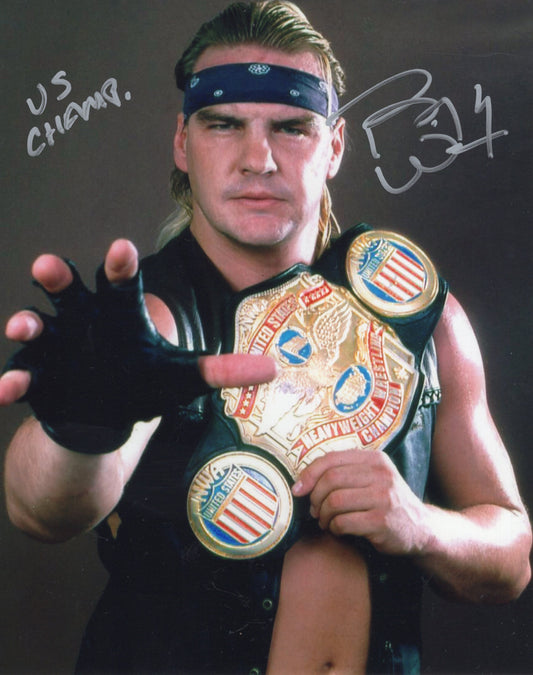 Barry Windham 8x10 photo signed auto autographed NWA WCW inscribed