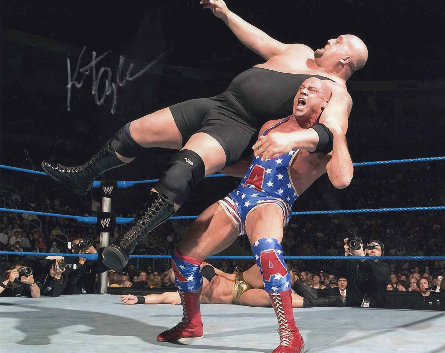 Kurt Angle (8x10) signed autographed WWF WWE