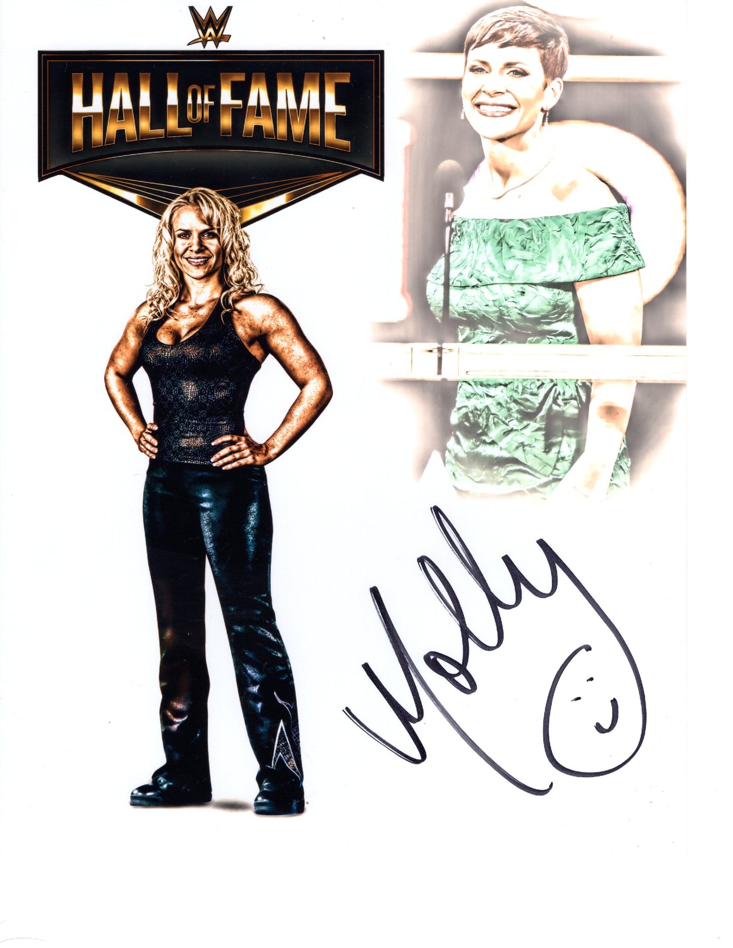 Molly Holly (8x10) signed autographed WWF WWE