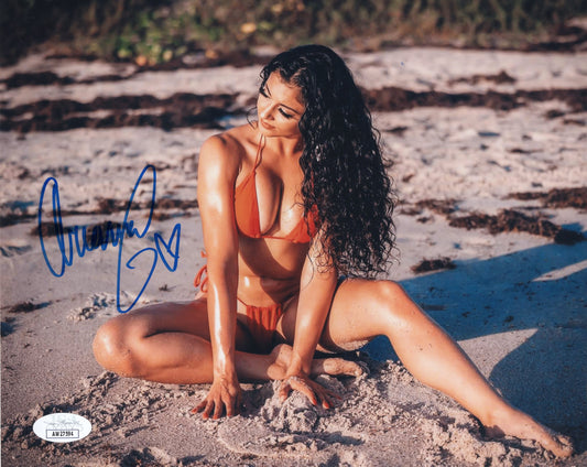 Arianna Grace (8x10) funhouse photo JSA signed auto autographed WWE NXT