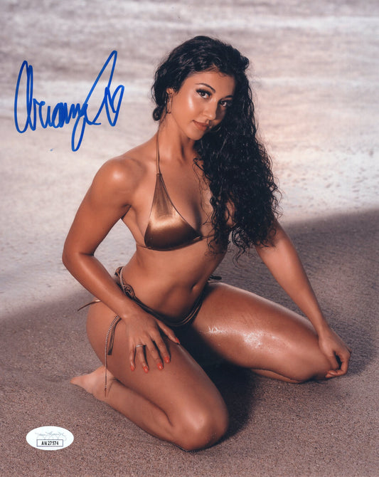 Arianna Grace (8x10) funhouse photo JSA signed auto autographed WWE NXT