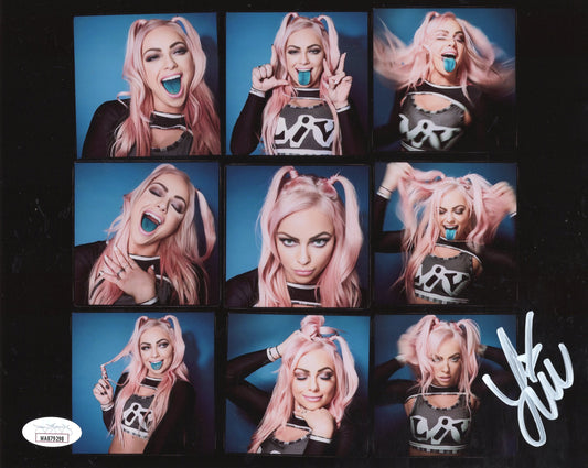 Liv Morgan metallic 8x10 jsa photo signed auto autographed WWE