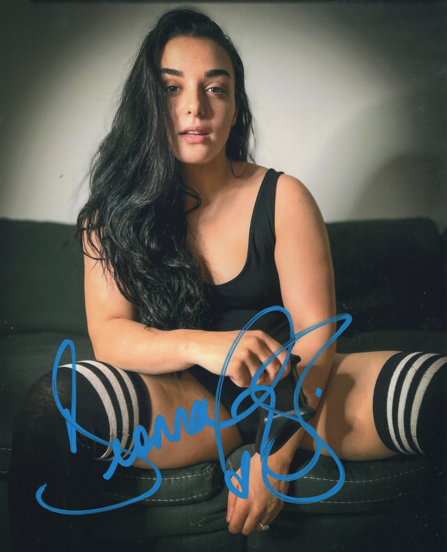 Deonna Purrazzo (8x10 metallic) photo signed auto autographed AEW TNA