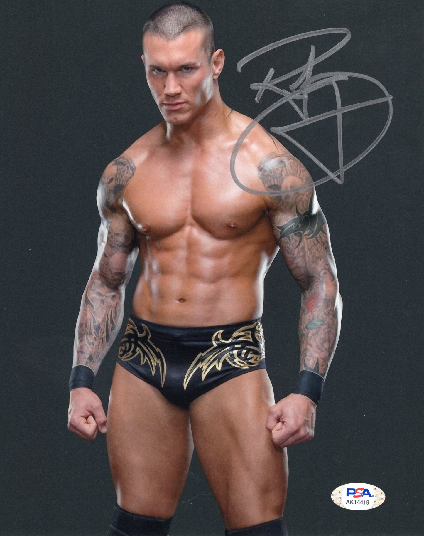 Randy Orton JSA COA 8x10 photo signed auto autographed WWF WWE