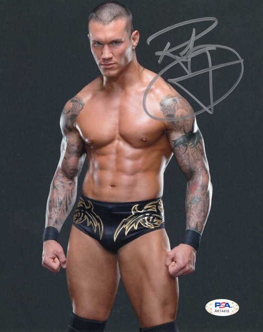 Randy Orton JSA COA 8x10 photo signed auto autographed WWF WWE