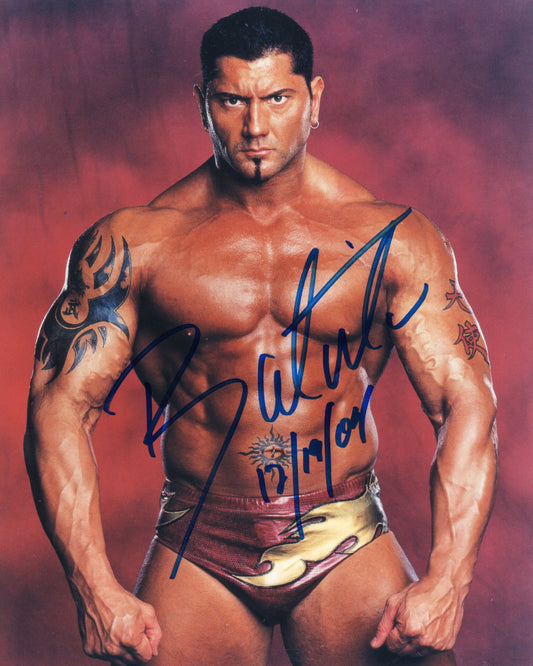 Batista Bautista 8x10 photo signed auto autographed WWF WWE