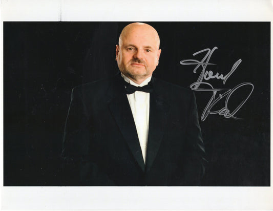 Howard Finkel Finkle (8.5x11) signed autographed WWF WWE