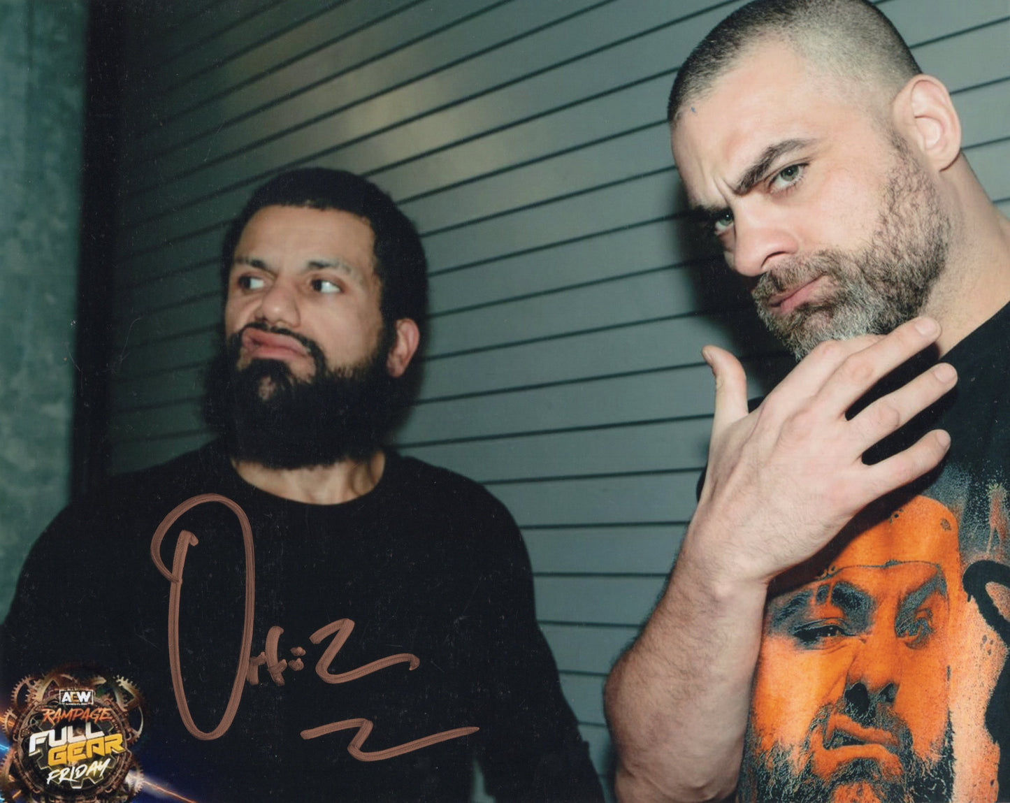 Ortiz (8x10 photo) AEW signed auto autographed TNA