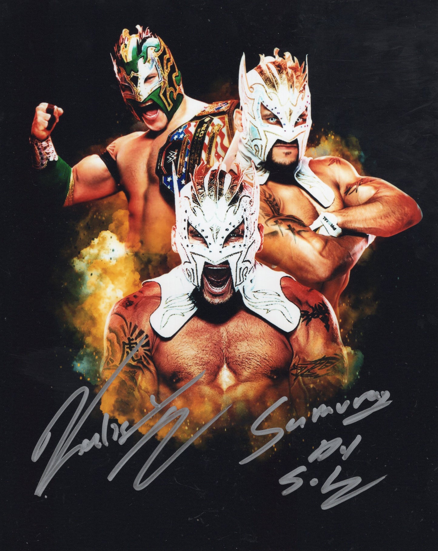 Kalisto Samuray Del Sol 8x10 photo signed auto autographed WWE AEW