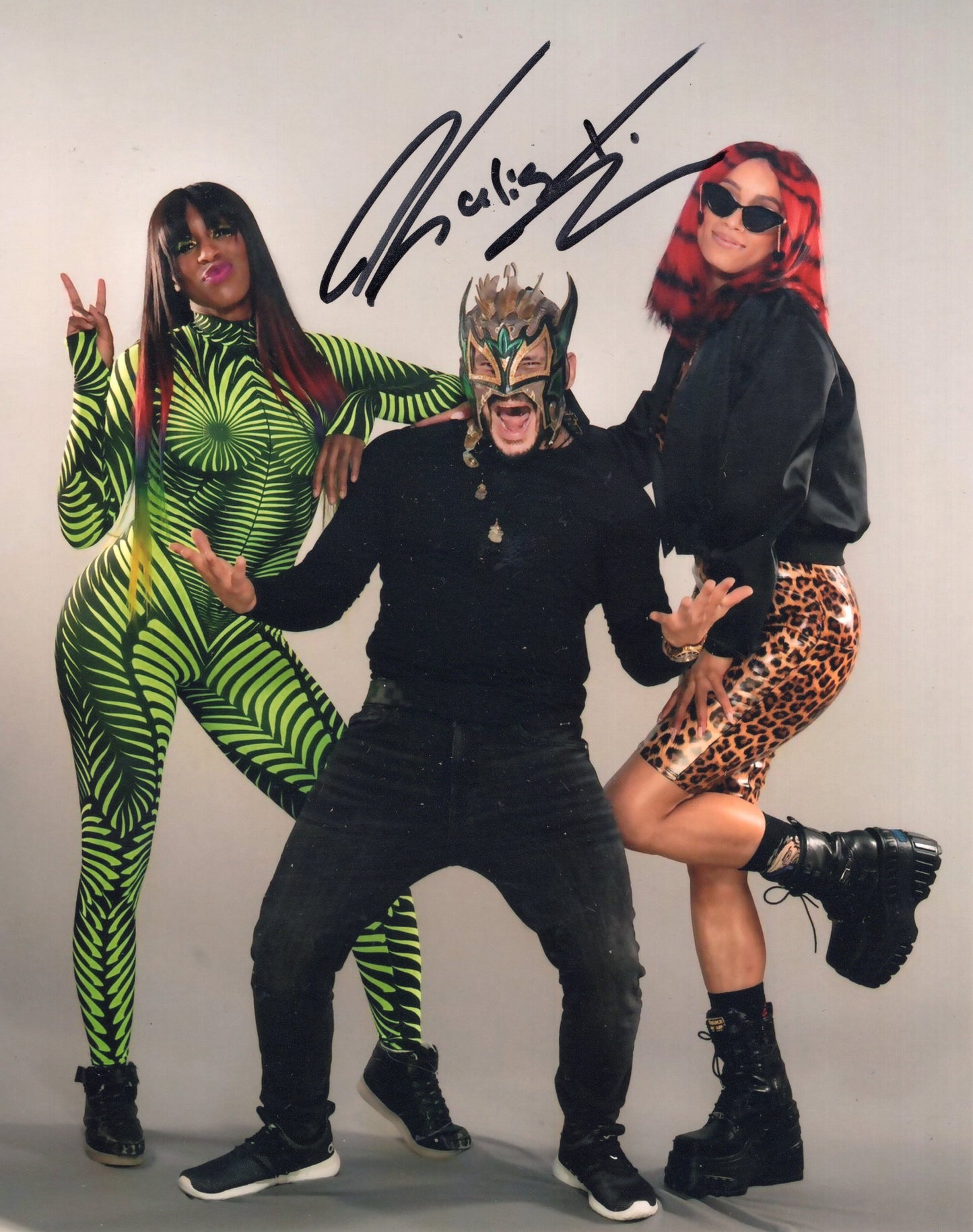 Kalisto Samuray Del Sol (8x10 photo) WWE AEW signed auto autograph