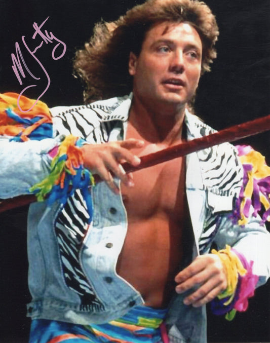 Marty Jannetty (8x10 photo) WWE WWF signed auto autograph