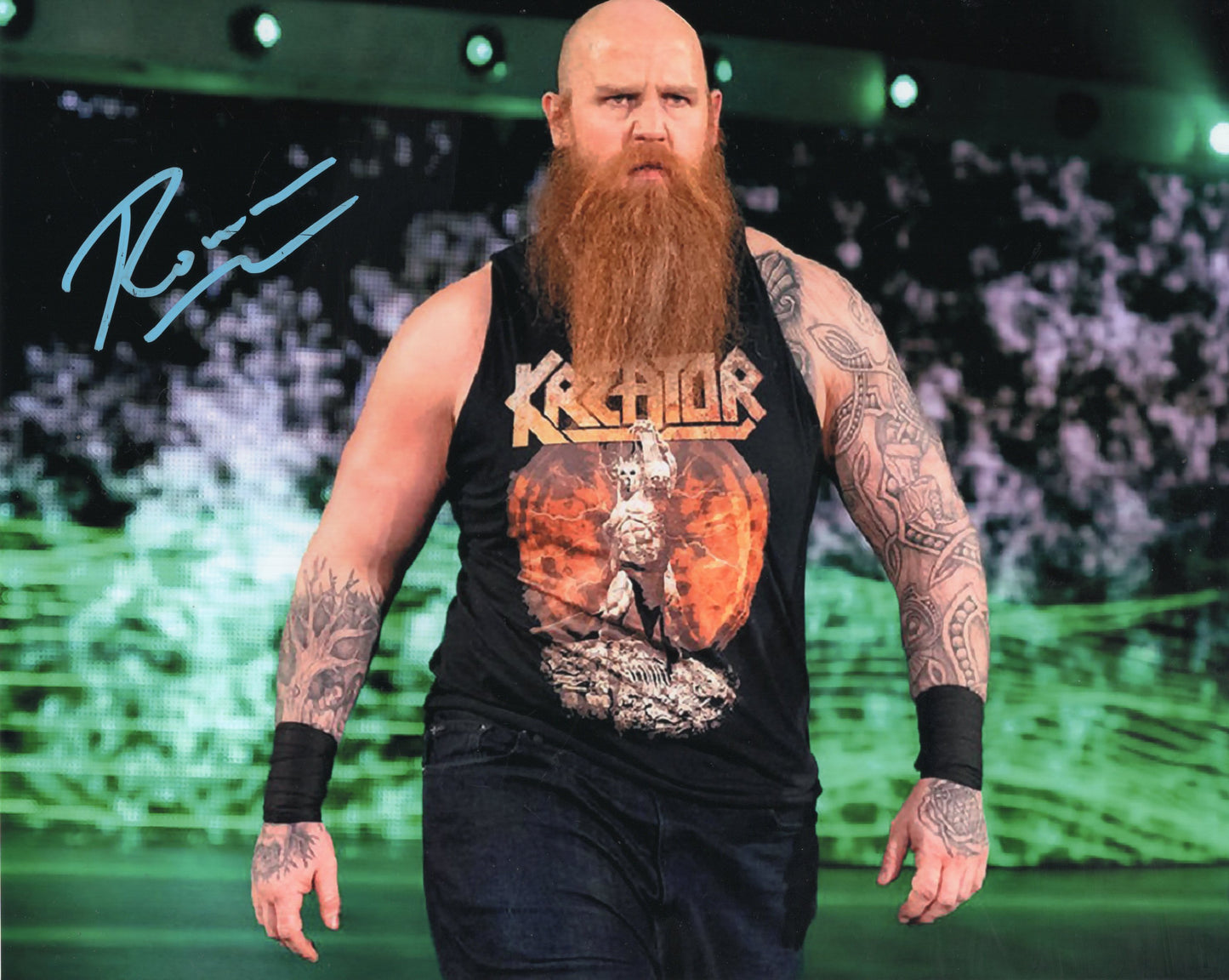 Eric Rowan (8x10 photo) WWE WWF signed auto autograph Wyatt sicks