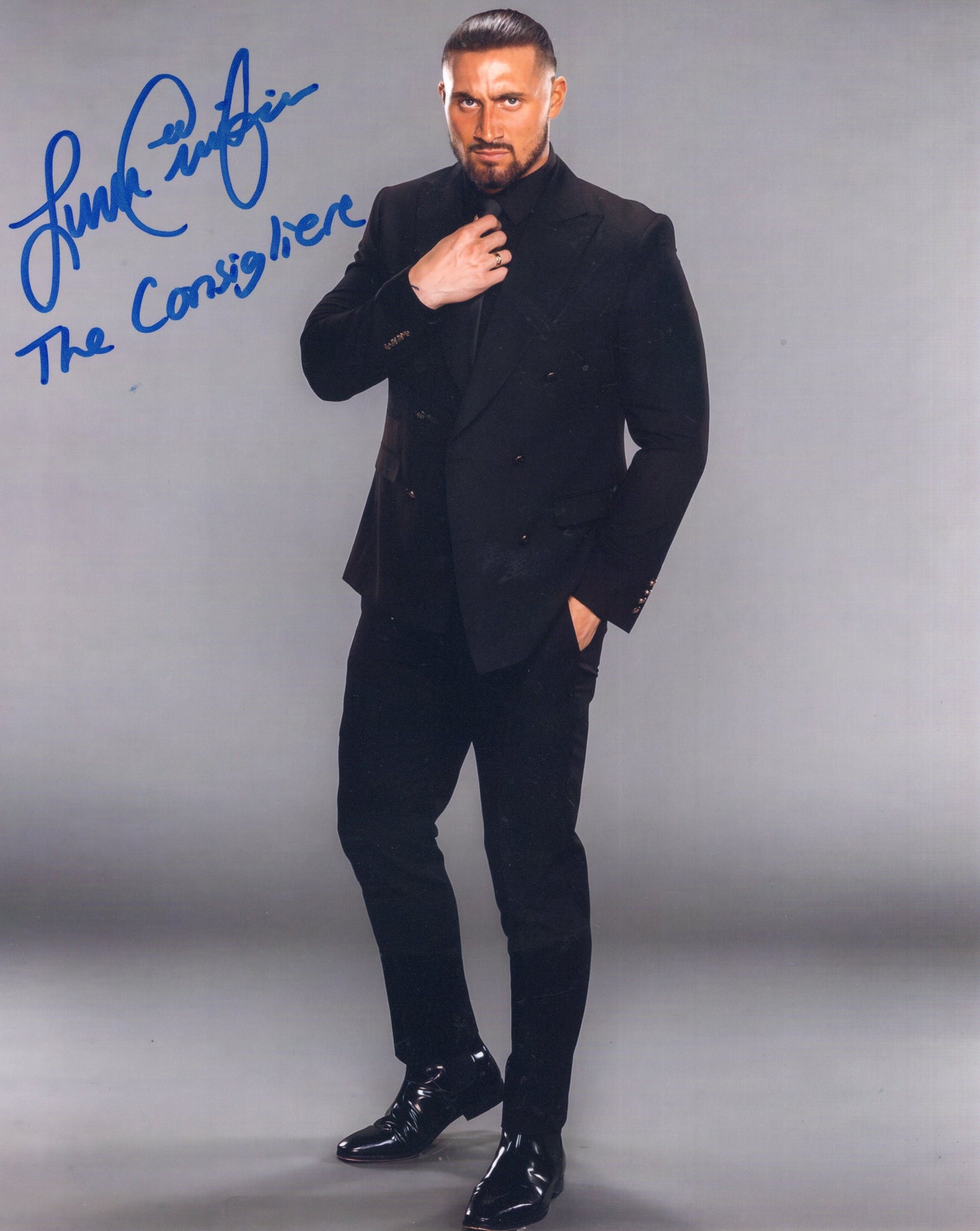 Luca Crusifino (8x10 photo) NXT WWE signed auto autographed