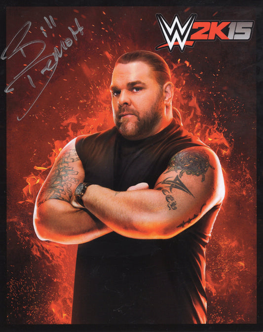 Bill Demott Hugh Morris (8x10 photo) NXT WCW WWF WWE signed auto autograph