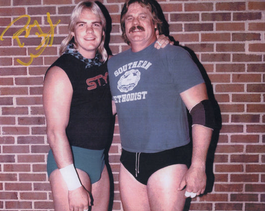 Barry Windham (8x10 photo) WWF WCW signed auto autograph