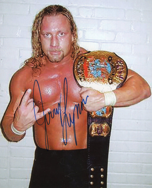 Jerry Lynn wrestler (8x10 photo) ECW WWE WCW signed auto autograph
