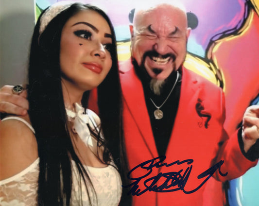 Father James Mitchell (8x10 photo) ECW signed auto autograph Sinister Minister