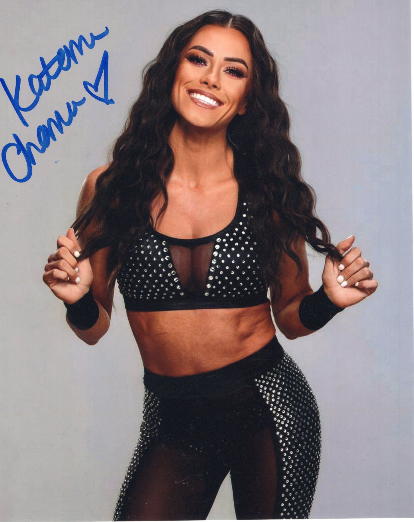 Katana Chance Kacy Catanzaro WWE NXT 8x10 photo signed auto autographed