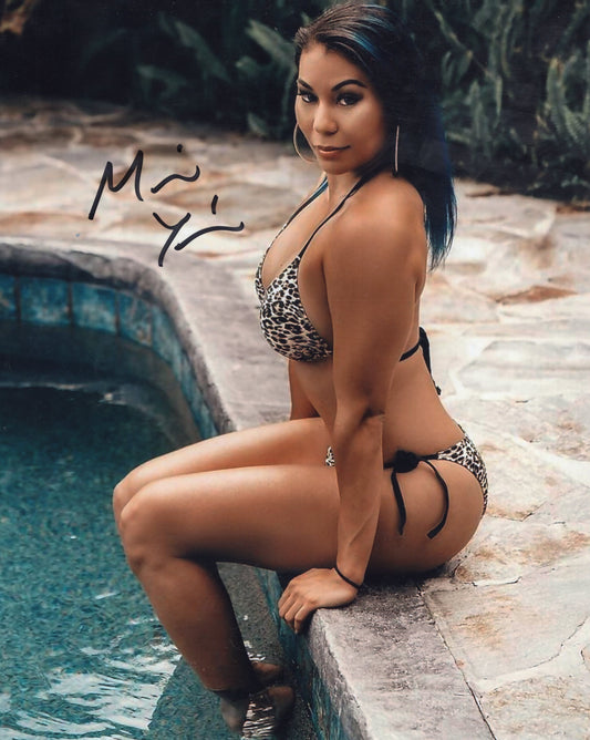 Michin Mia Yim 8x10 photo signed auto autographed WWE NXT TNA