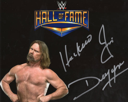Hacksaw Jim Duggan WWF WCW 8x10 photo signed auto autographed
